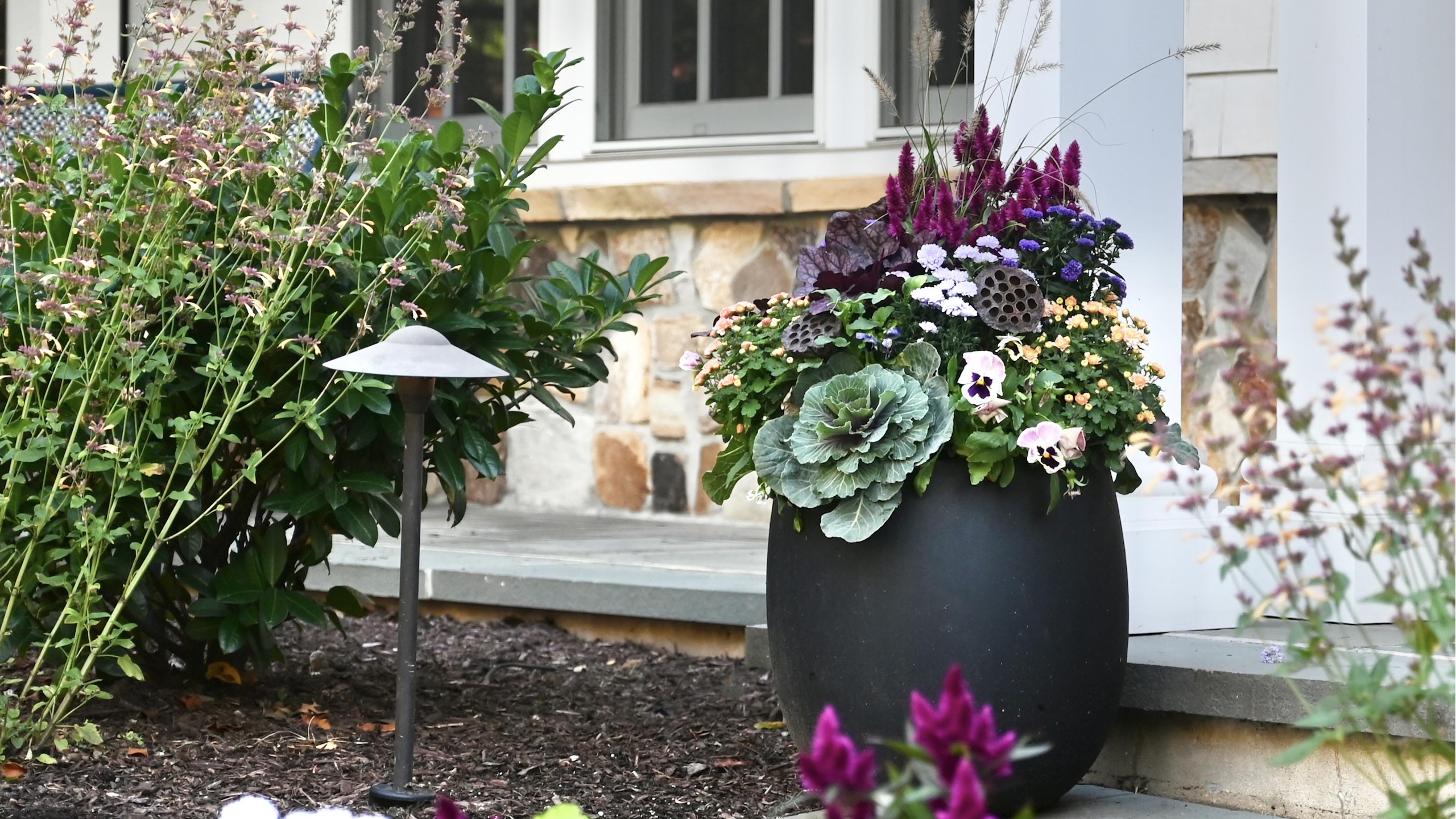 The Inspired Garden fall planter