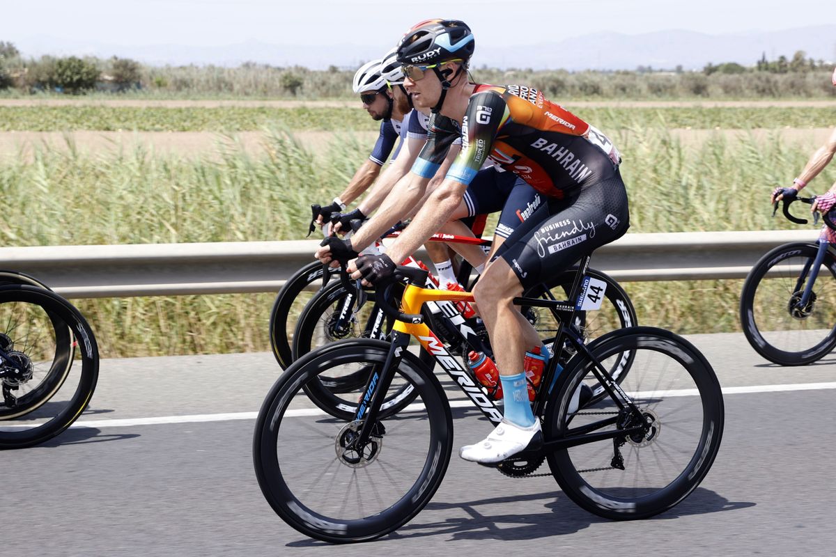 Vuelta Espana 2021 - 76th Edition - 8th stage Santa Pola - La Manga del Mar Menor 173,7 km - 21/08/2021 - Jack Haig (AUS - Bahrain Victorious) - photo Luis Angel Gomez/BettiniPhotoÂ©2021 