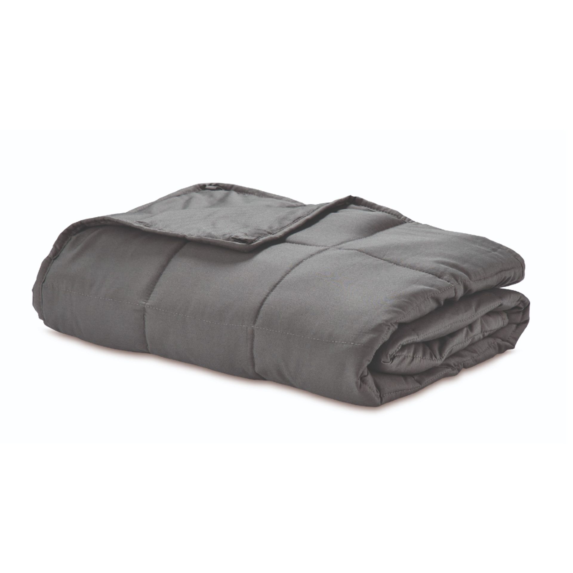 aldi weighted blanket in dark grey