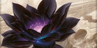 Black Lotus Magic card design