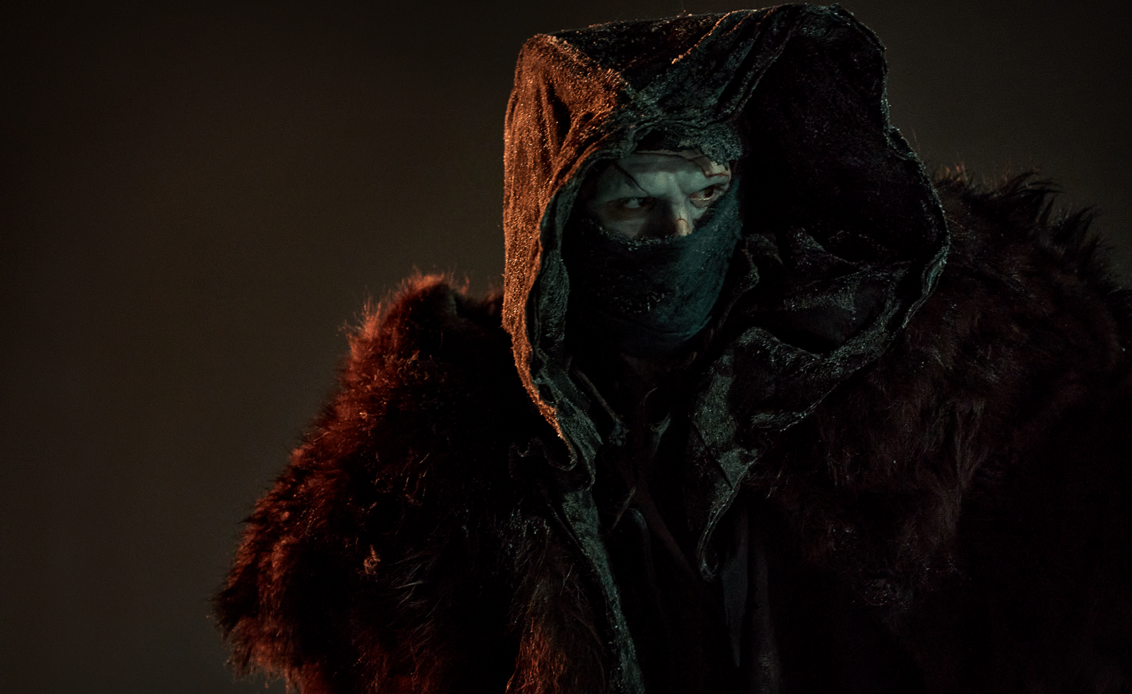 film still of Netflix's Frankenstein