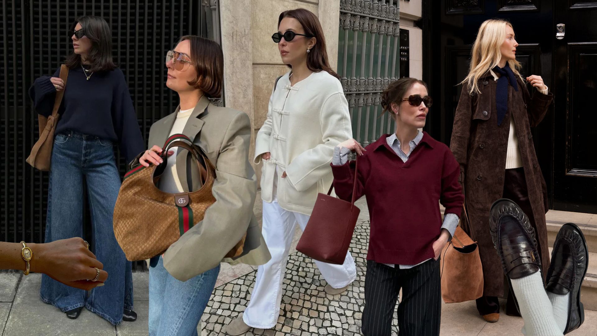 Collage of best-selling fashion items of 2025