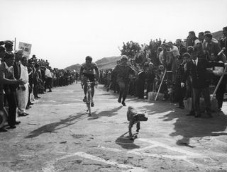 Franco Bitossi, Mount Etna. 1967 Giro d'Italia.