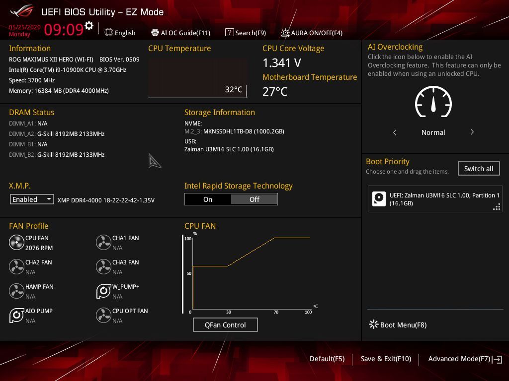Asus Z490 ROG Maximus XII Hero (Wi-Fi)
