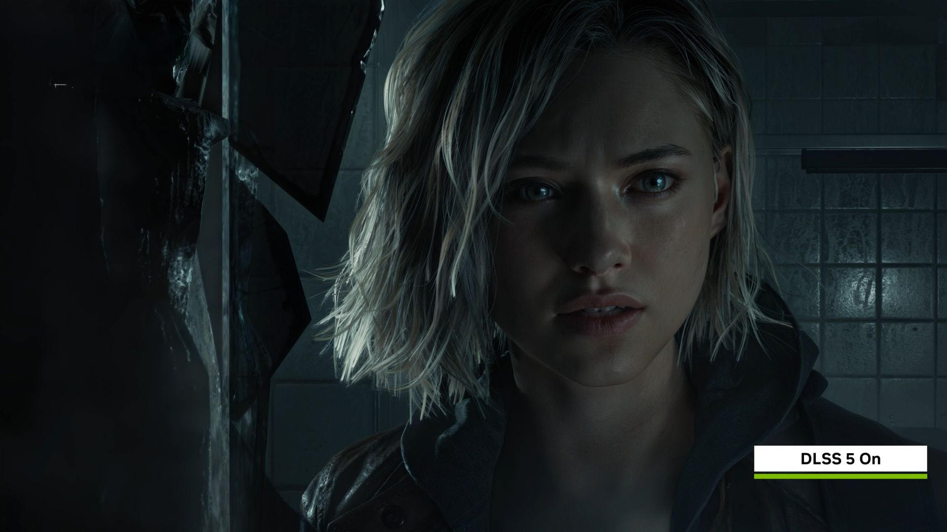 Grace from Resident Evil 5 with DLSS 5 on