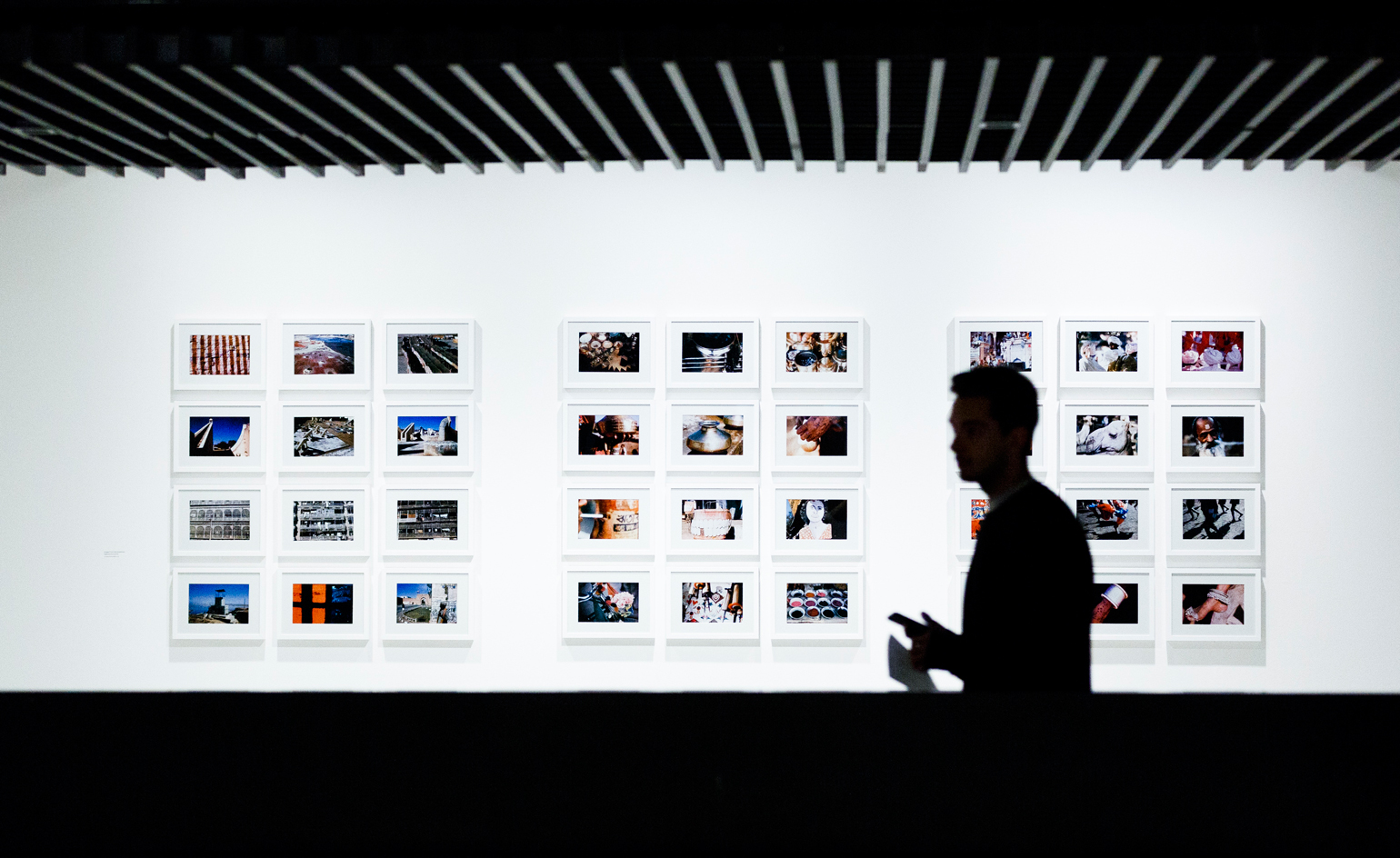More of the duo's photographs are on display on the gallery's first floor.