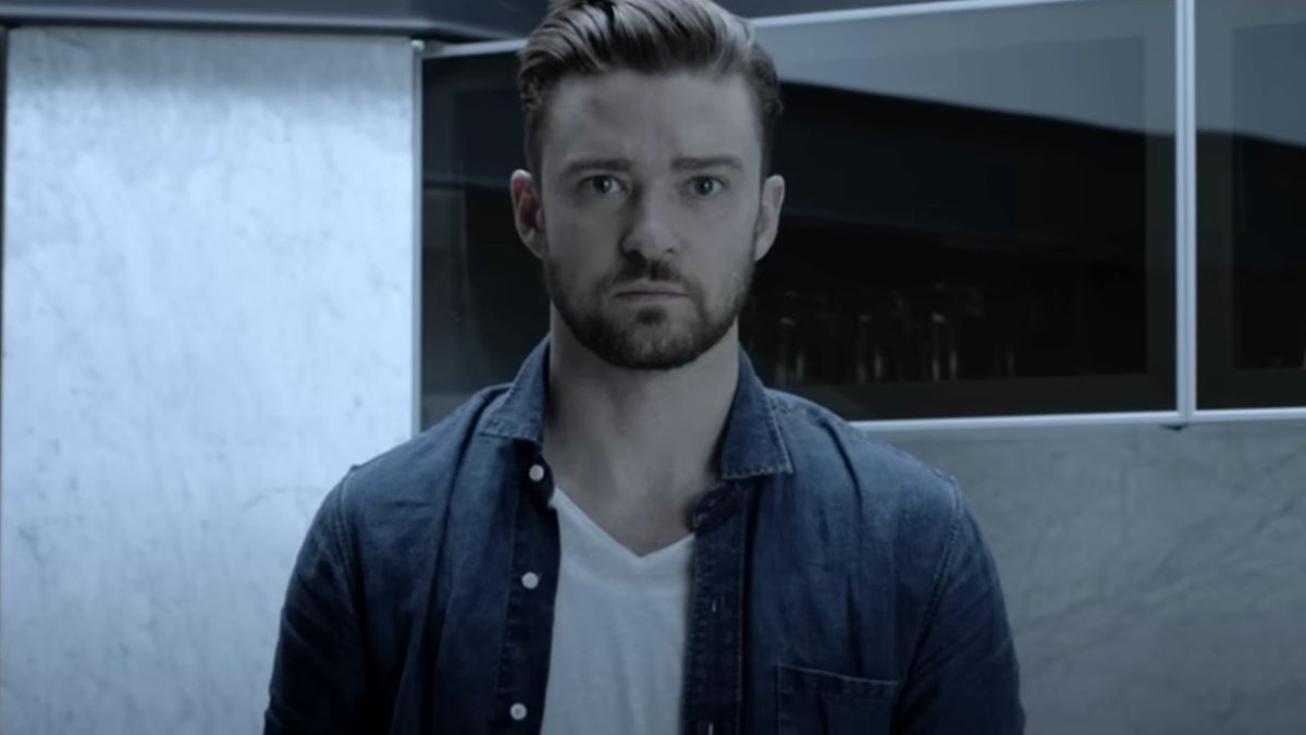 Justin Timberlake stares ahead in music video for &quot;TKO&quot;