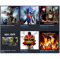 Capcom Monster megahits at Humble Bundle