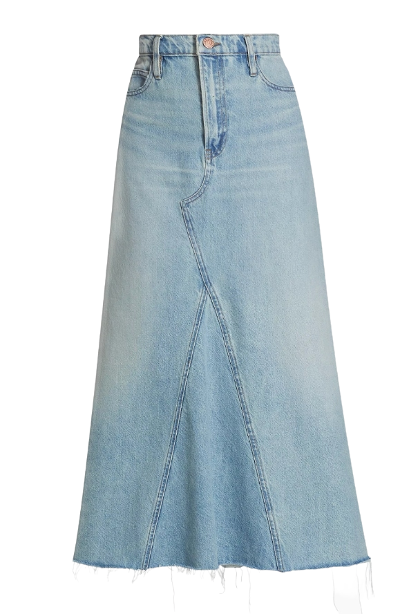 Basket Maxi Skirt Winter 2025 Blue main image 1
