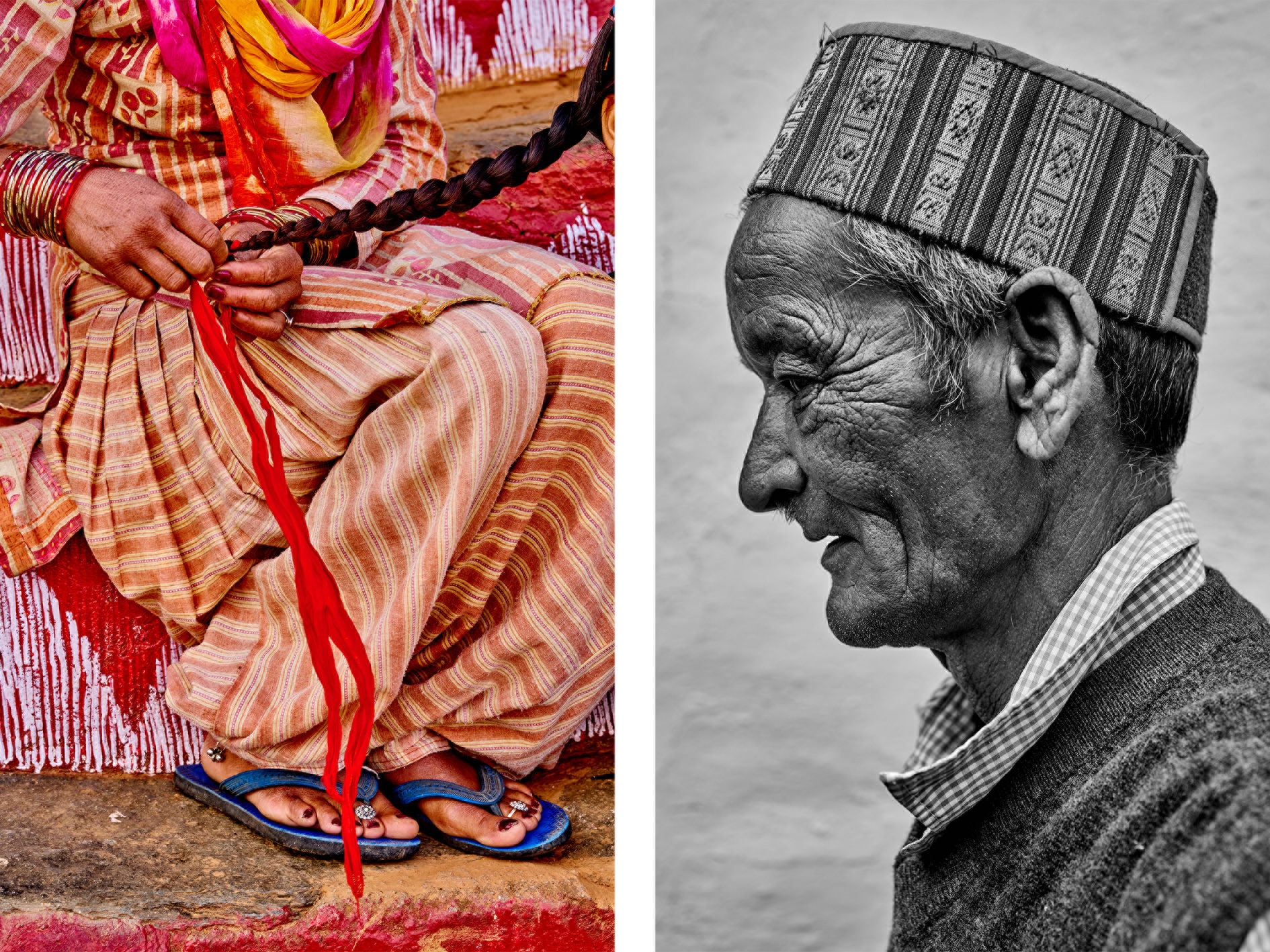 Shakti Panchachuli collages