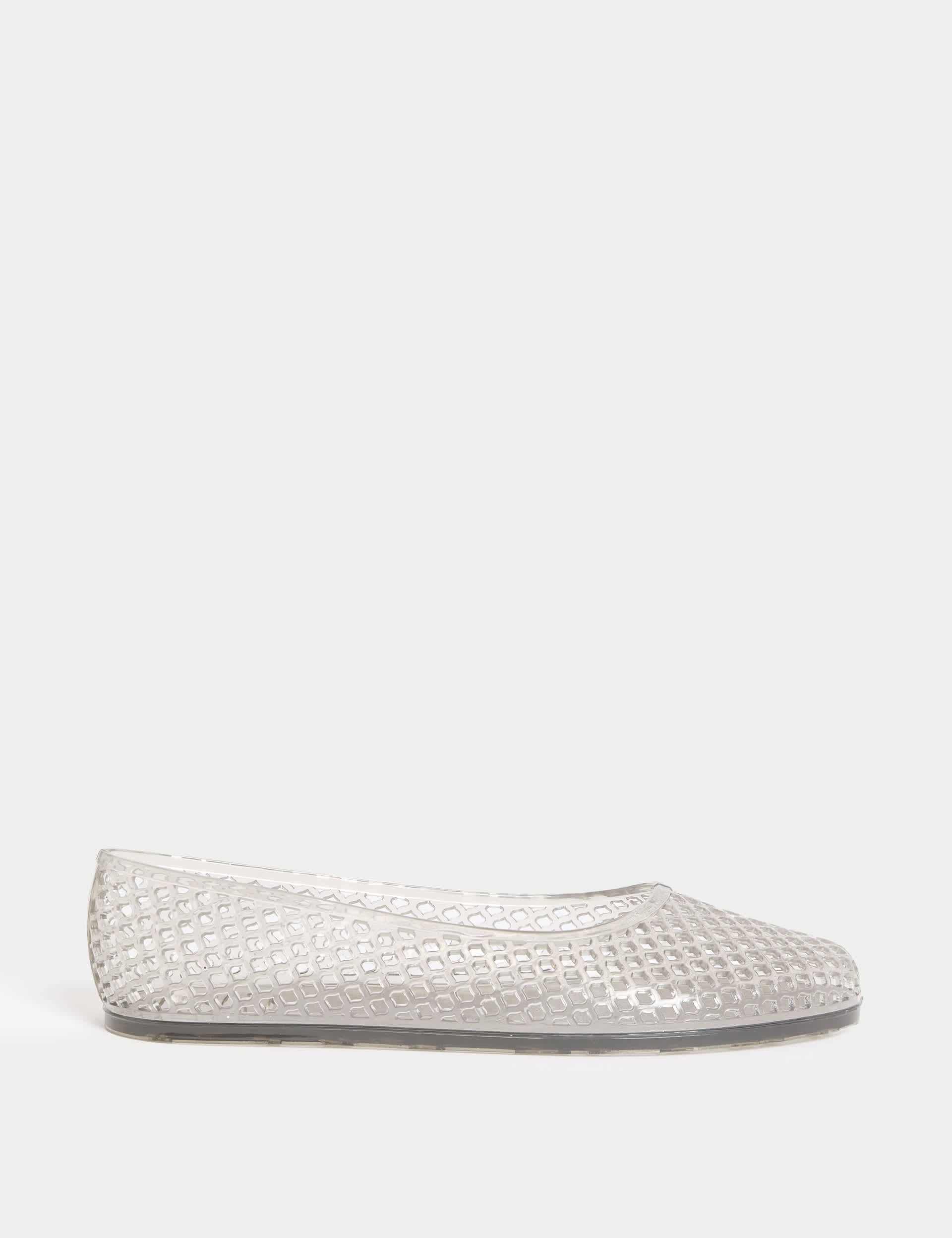 Jelly Slip on Ballet Pumps