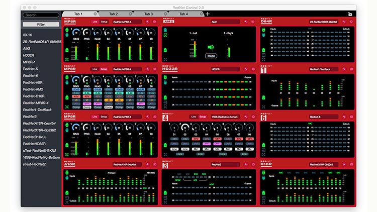 Focusrite Announces RedNet Control 2.0