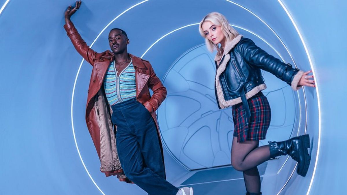 Ncuti Gatwa as the fifteenth Doctor and Millie Gibson as his companion Ruby in all-new Doctor Who