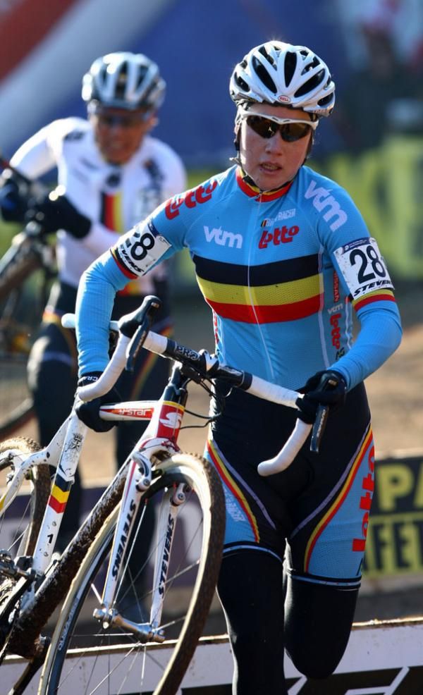 Sanne Cant (Belgium) in action