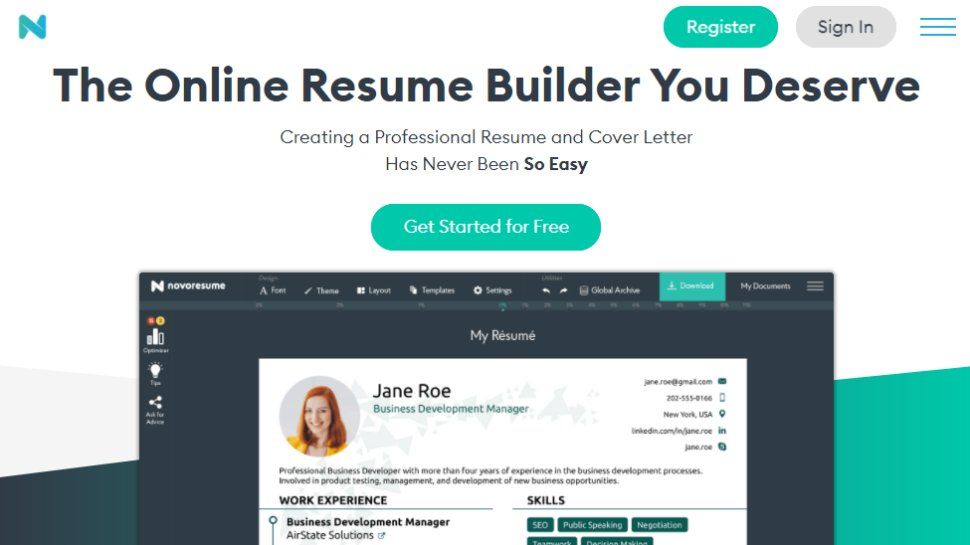 Best resume builder in 2022 | TechRadar