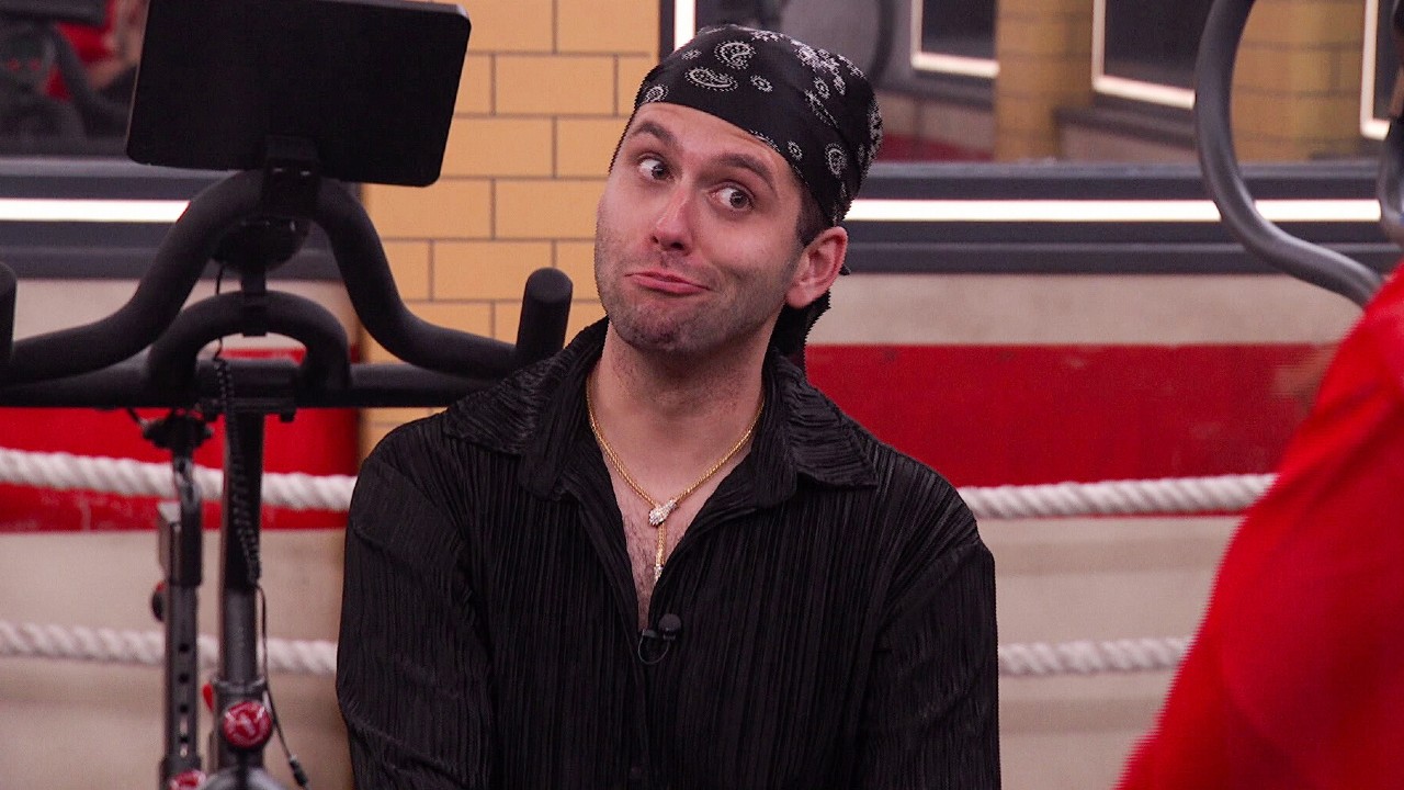 Jimmy makes a goofy face