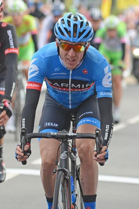 Dan Martin at the finish
