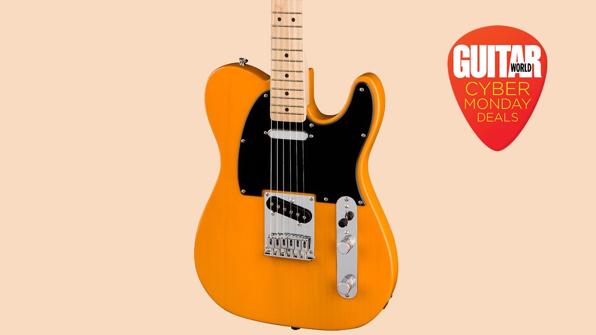 squier fsr bullet telecaster maple fingerboard butterscotch blonde