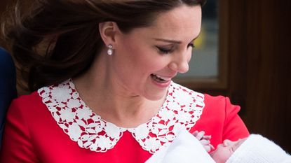 The Duke & Duchess Of Cambridge Depart The Lindo Wing With Their New Son