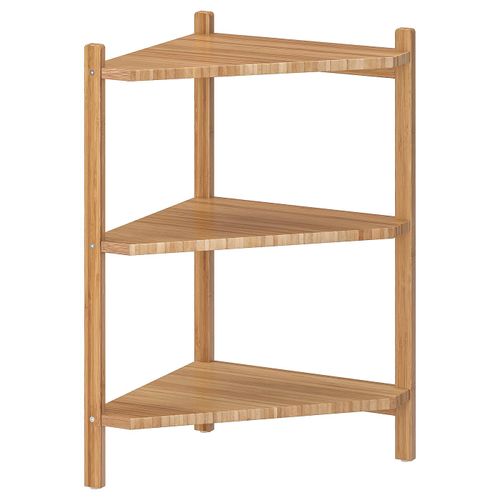 R&auml;grund Sink Shelf/corner Shelf - Bamboo 13 3/8x23 5/8 "