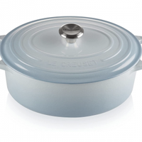 Le Creuset Cast Iron Casserole Dish in Coastal Blue (25cm/4.7L) - was £235, now £176.25 at Amazon