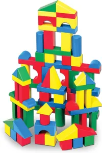 Melissa and Doug Wooden Building Blocks Set