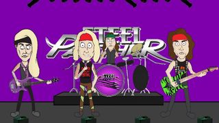 Steel Panther in the video