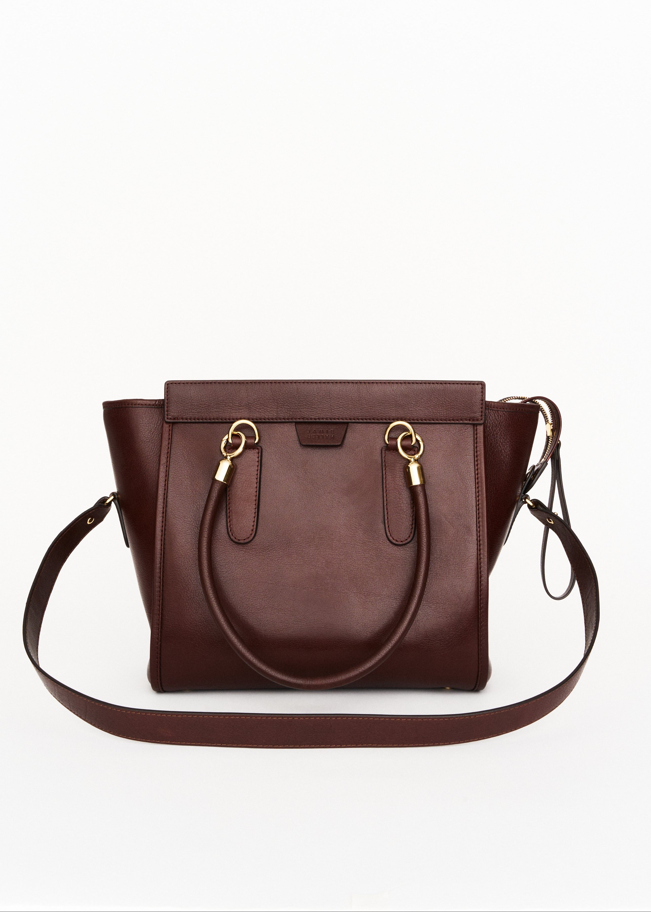 The Ring Tote in Oxblood