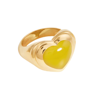 Get the look: Jelly Heart Gemstone Ring, £85 | Missoma