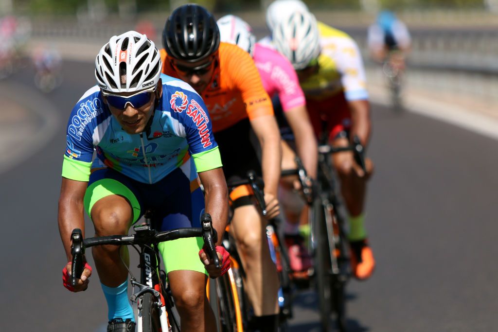 The breakaway stage 7 at the Vuelta a San Juan