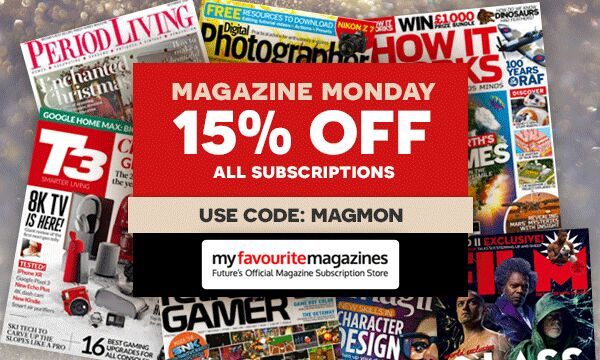 Save 15% on a PC Gamer subscription just for today  PC Gamer