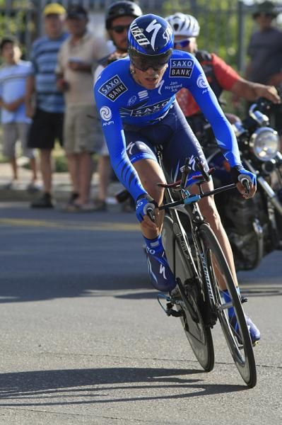 Alberto Contador wasn't on top form in the San Luis time trial