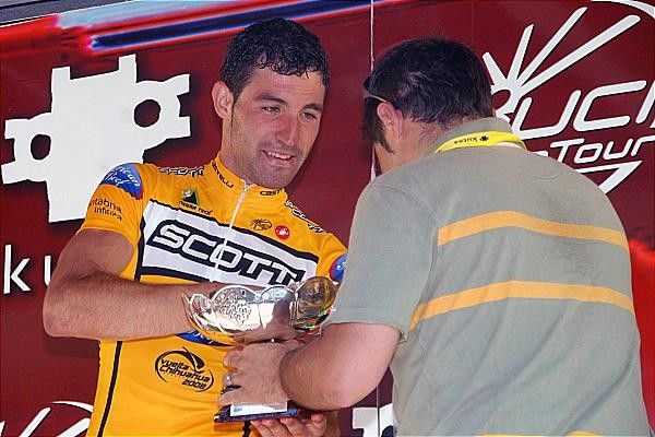 David De La Fuente (Scott-American Beef) crossed four of the six climbs in first place to secure the mountains competition.