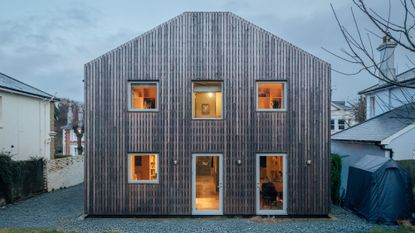 Meadow Road House, a Victorian villa transformed by Studio Bark, rear facade