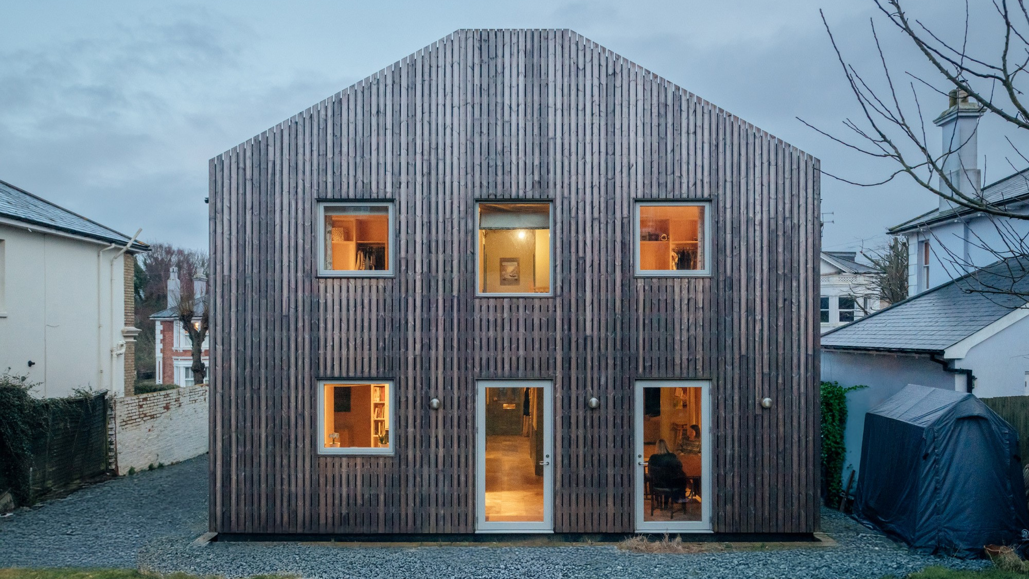 Meadow Road House, a Victorian villa transformed by Studio Bark, rear facade