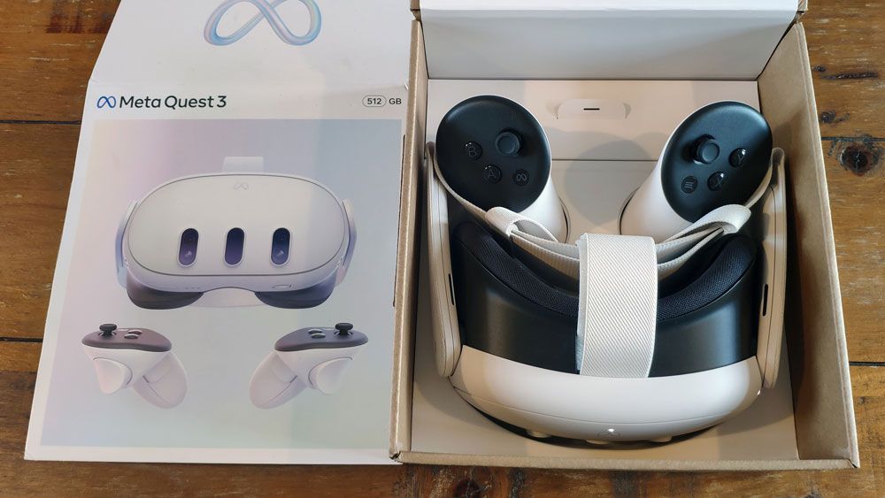 Meta Quest 3 512GB All-In-One Mixed Reality Headset and Controllers
