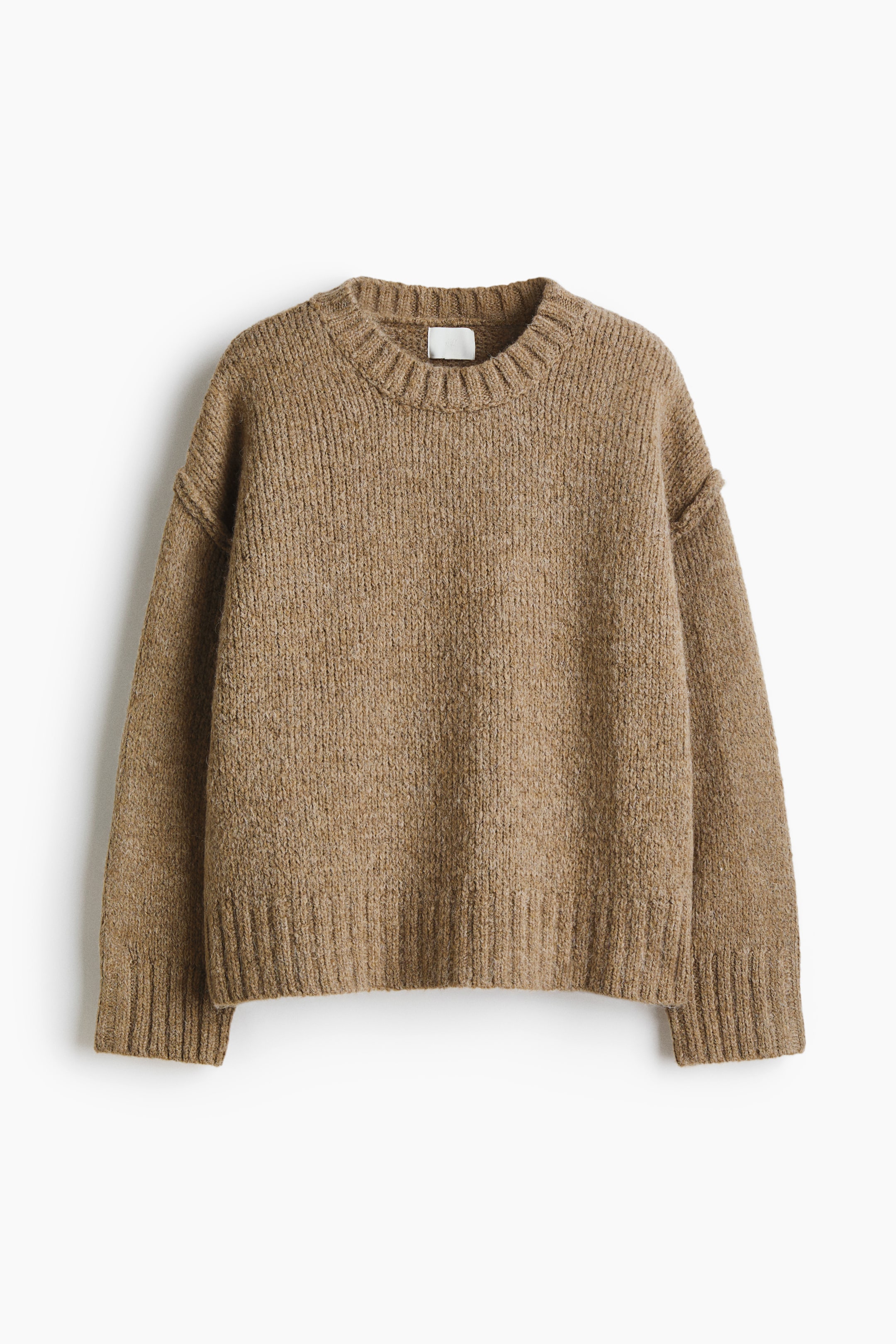 Oversized Sweater - Light Beige