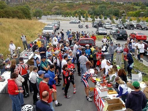 A silent auction took place to raise funds for Allan's wife Jenny and daughter Odessa.