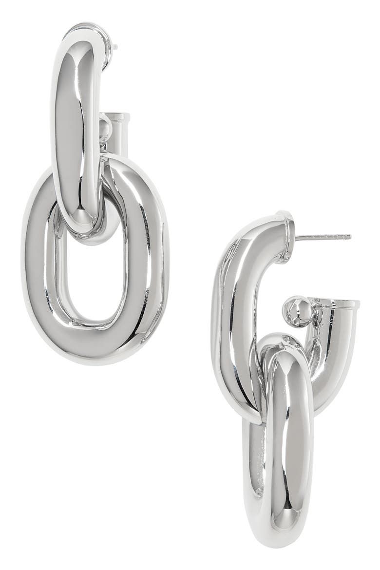 Paco Rabanne Xl Link Hoop Earrings
