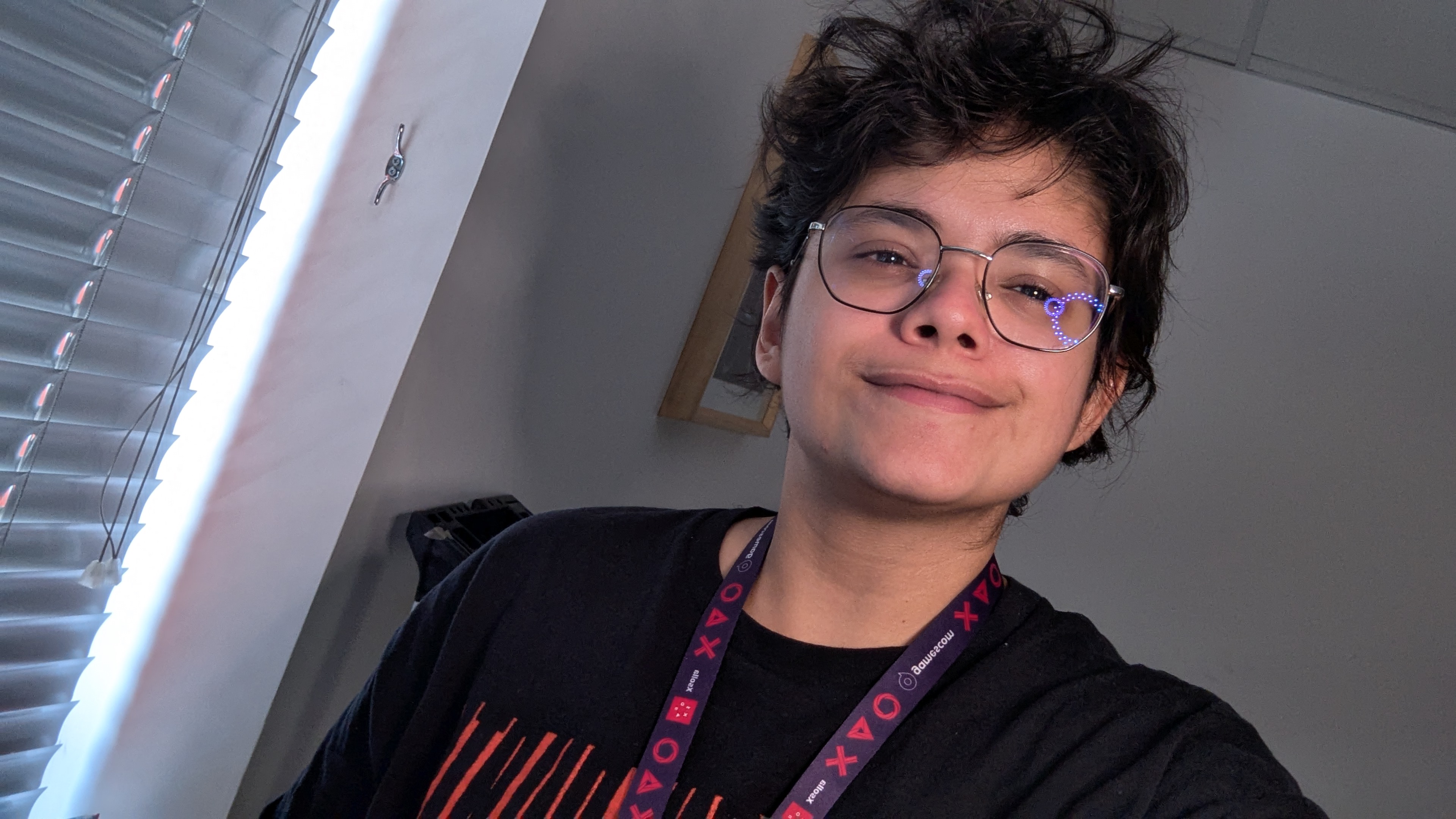 A photo taken with the Rotolight Ultimate Vlogging Kit