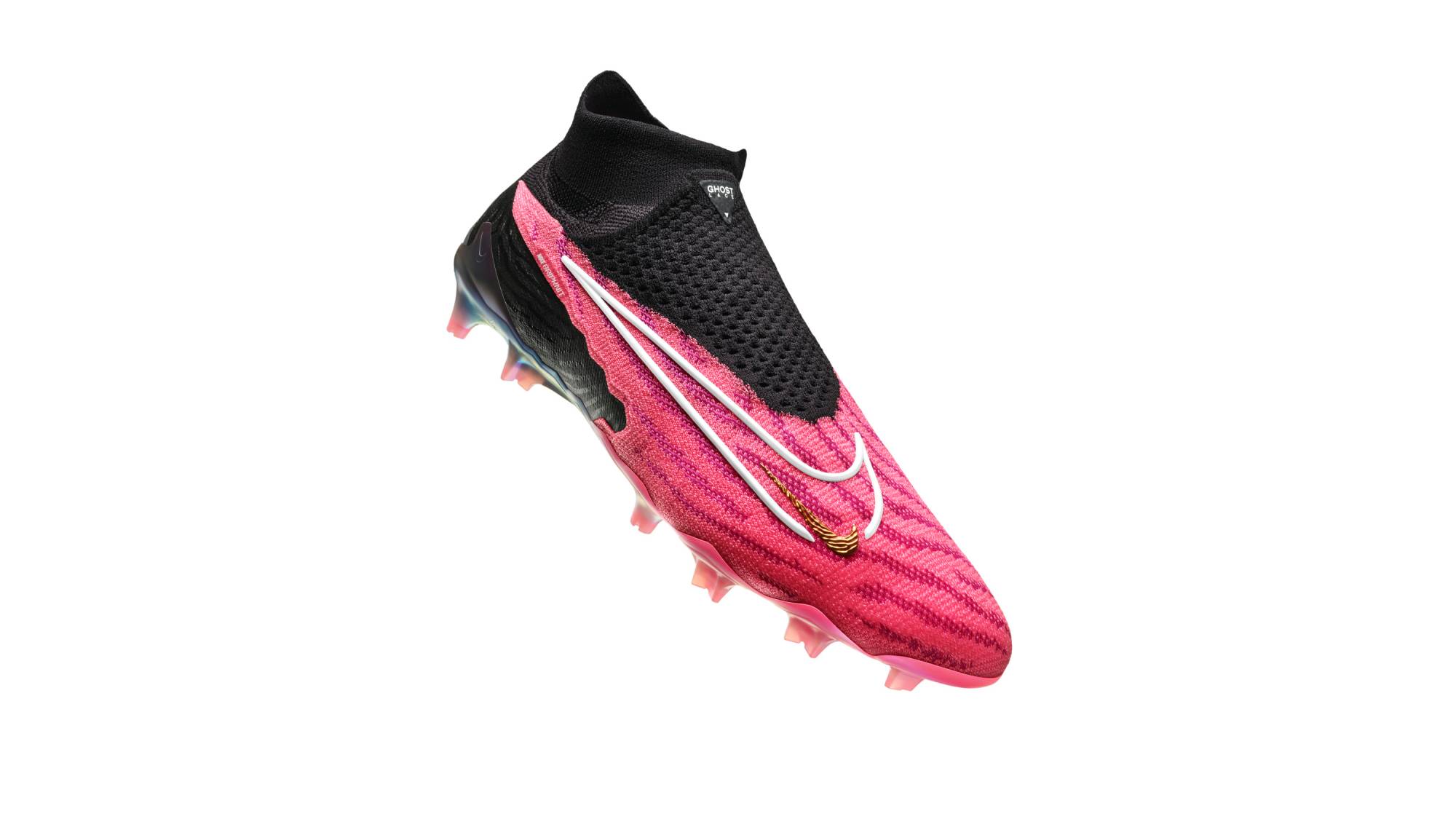 nike pink sock boots