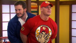 Chris Pratt and John Cena on Parks and Reecreation