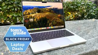 MacBook Pro 14-inch 2023 outdoors