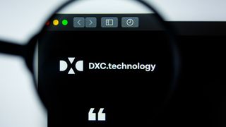 The DXC Technology website