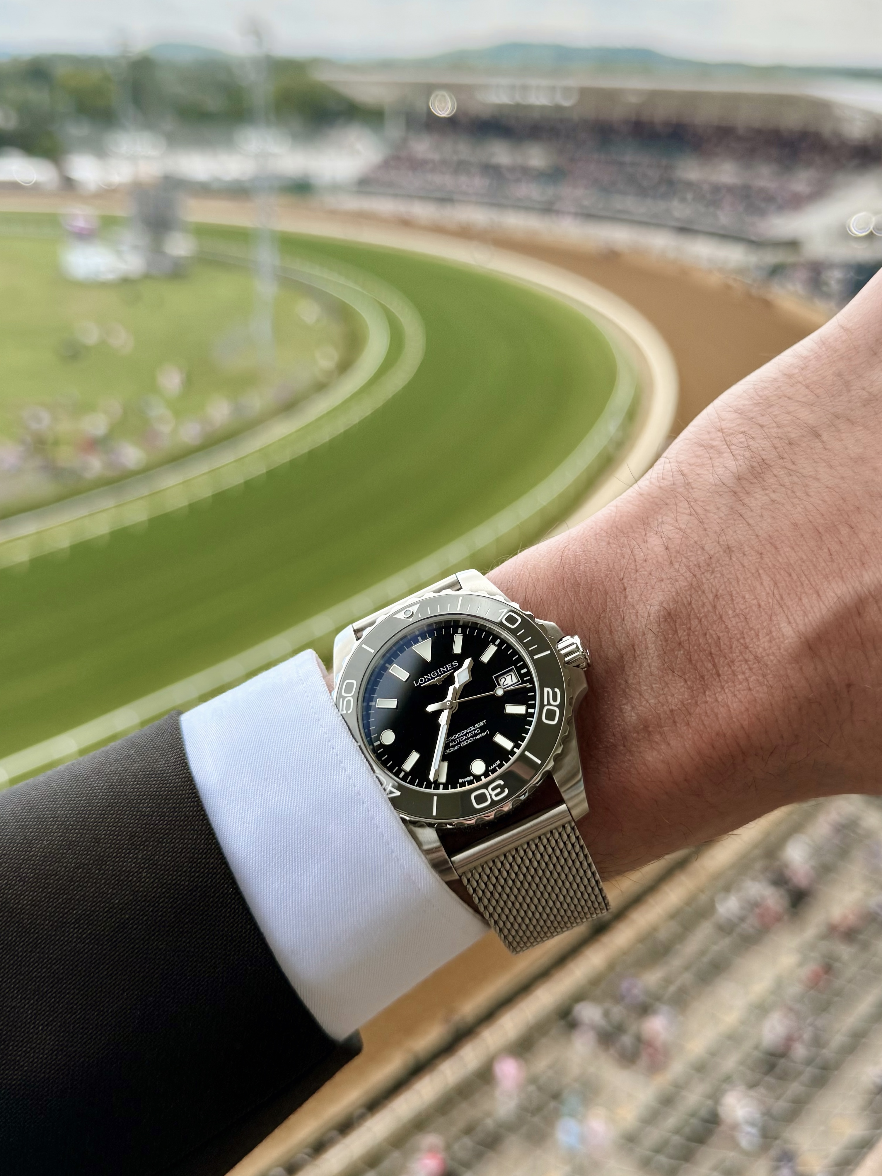 Chad Alexander at the Kentucky Derby with Longines