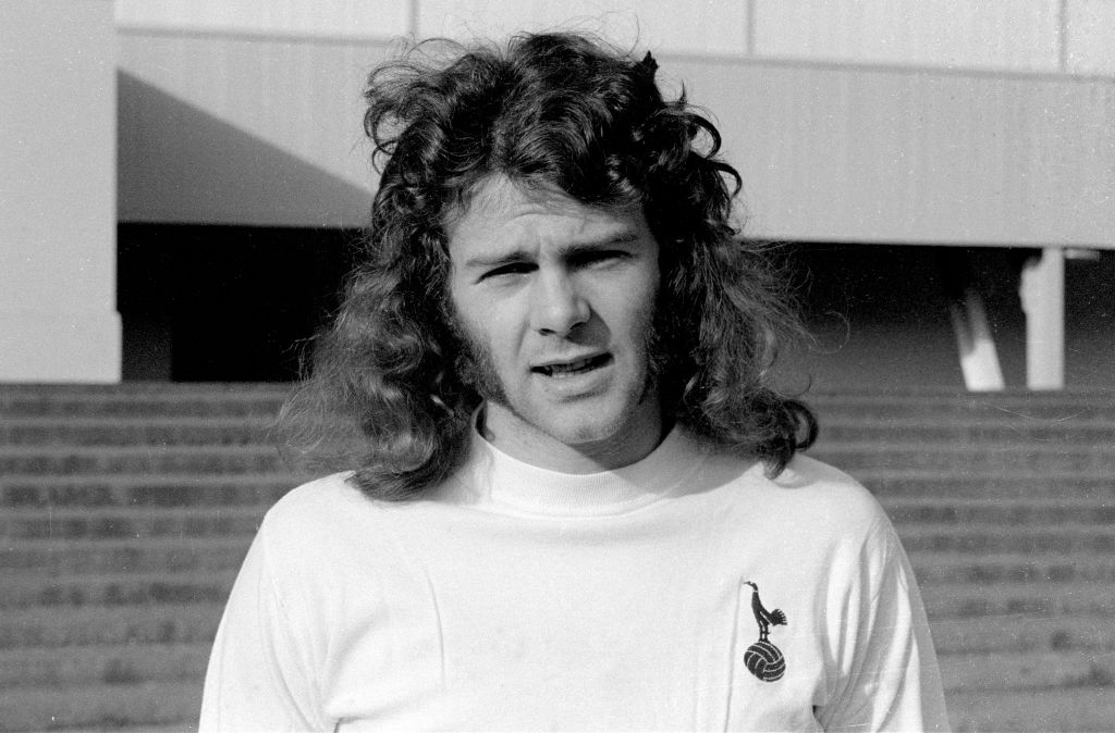 October 1974 ,White Hart Lane, Alfie Conn of Tottenham Hotspur. (Photo by Ray Wright/Offside via Getty Images)