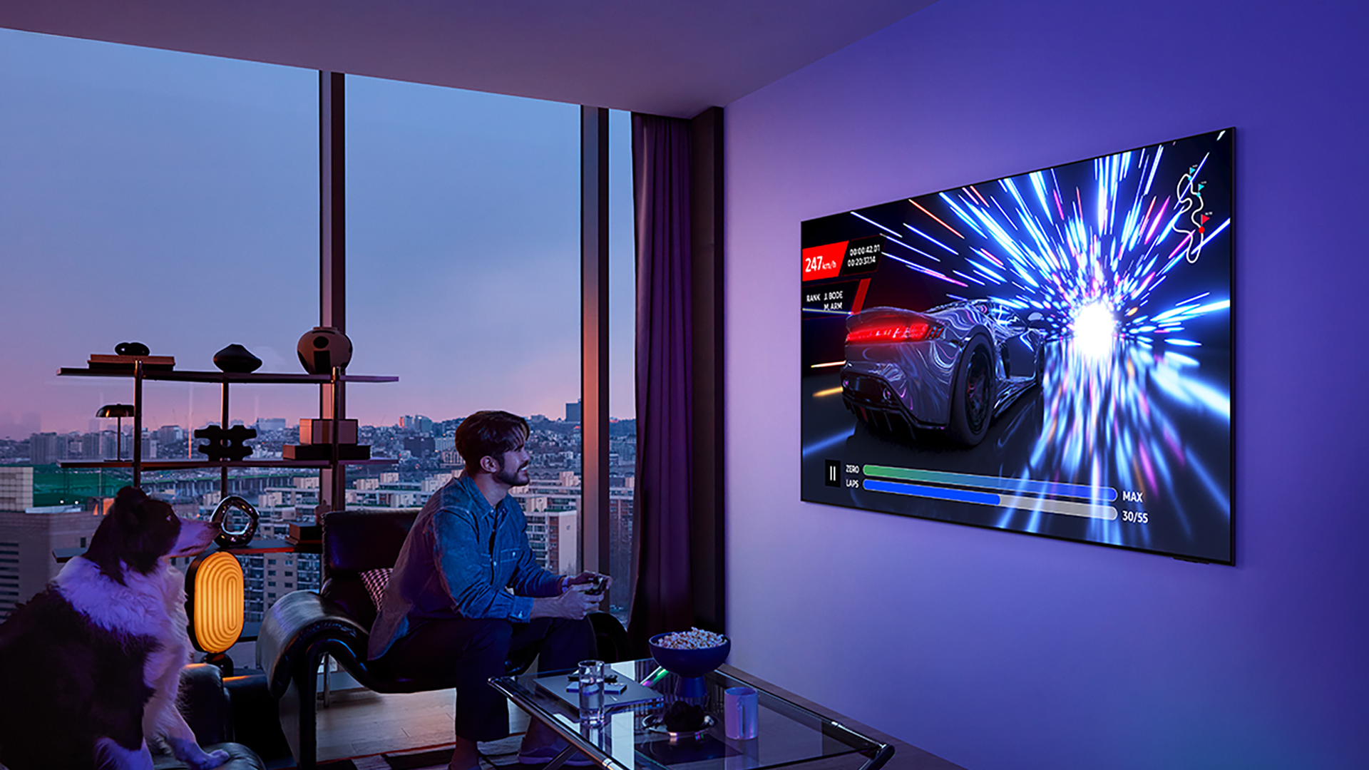 Samsung S95F OLED TV with Nvidia G-Sync
