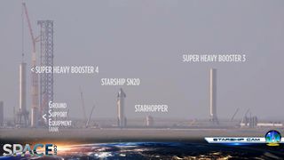 SpaceX's Starship SN20 prototype has arrived at its launch site.