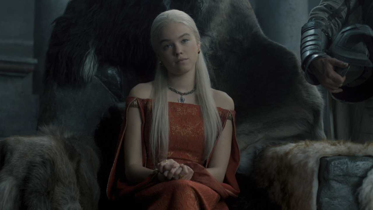 Milly Alcock como Rhaenyra Targaryen en House of the Dragon