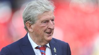 Crystal Palace manager Roy Hodgson during a match